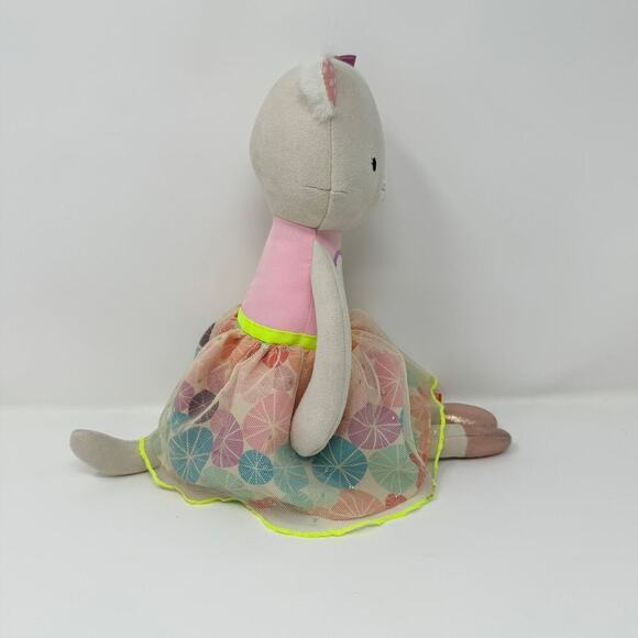 B Softies Cali Cat Tippy Toes Ballerina Dancer Kitty Plush Stuffed Animal Toy - Picture 10 of 14